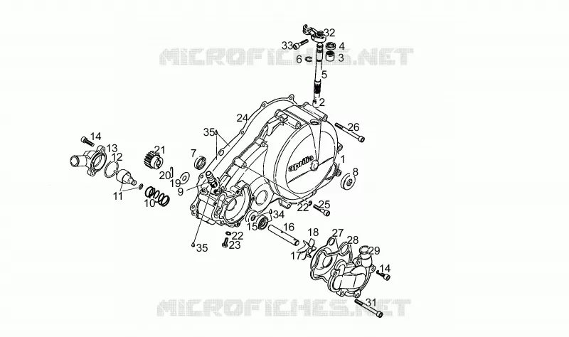 Clutch cover N>S