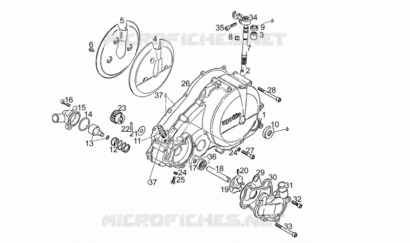 Clutch cover T