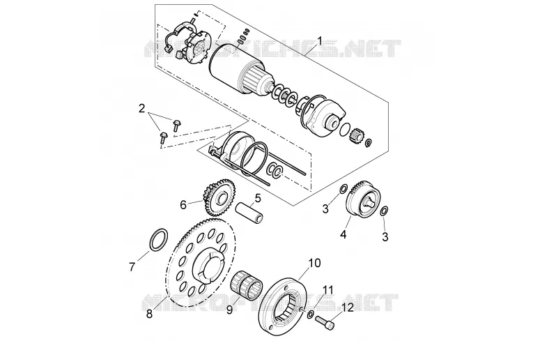 Starter motor
