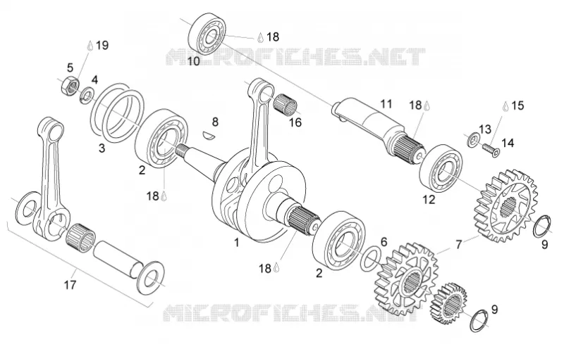 Crankshaft - Balance shaft