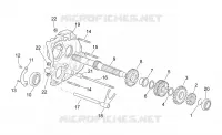 Primary gear shaft