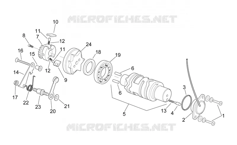 Gear control assembly II