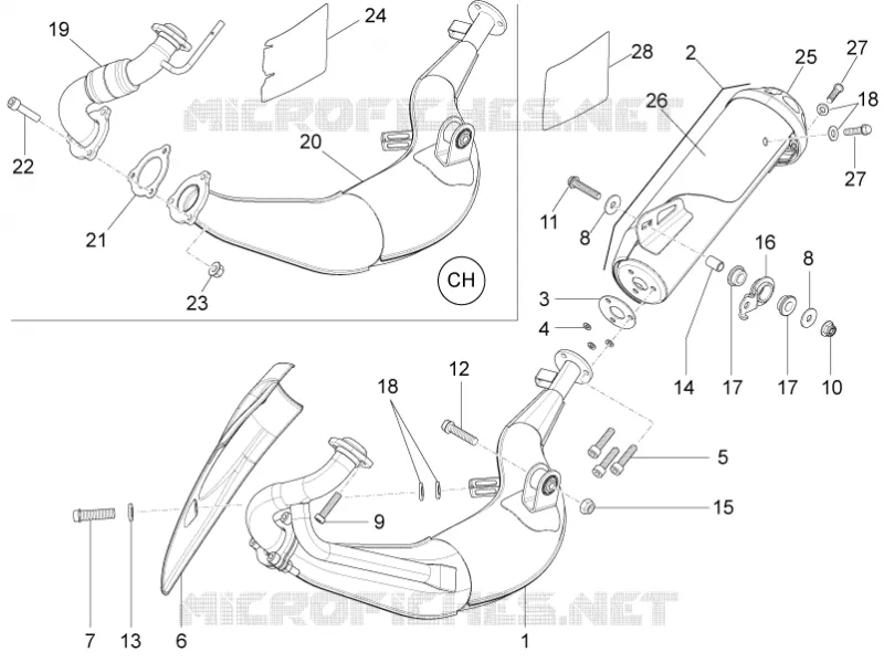 Exhaust pipe