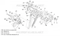 Rear cylinder timing system