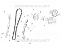 Rear cylinder timing system