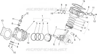 Cylinder with piston