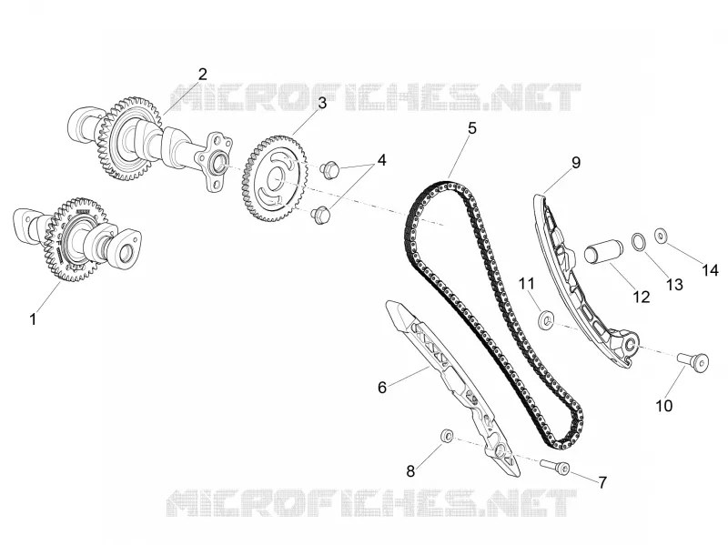 Front cylinder timing system