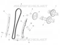 Rear cylinder timing system