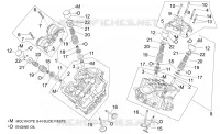 Cylinder head and valves