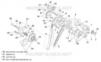 Rear cylinder timing system