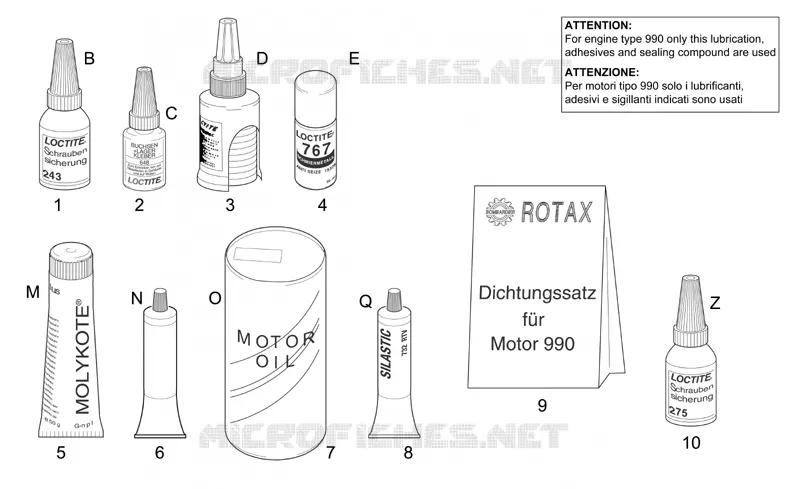 Sealing and lubricating agents