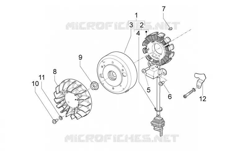 Cdi magneto assy