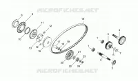 Half-pulley assy., driving
