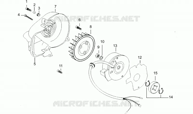 Cdi magneto assy