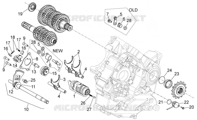 Gear box selector