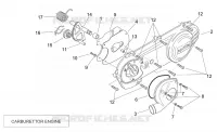 Transmission cover (Carburettor)