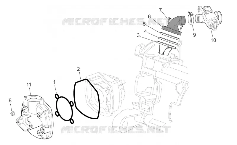 Cylinder head/Throttle body
