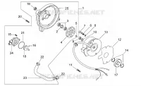 Flywheel - Water pump