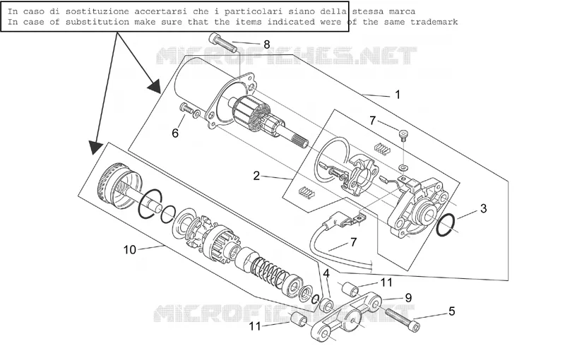 Starter motor