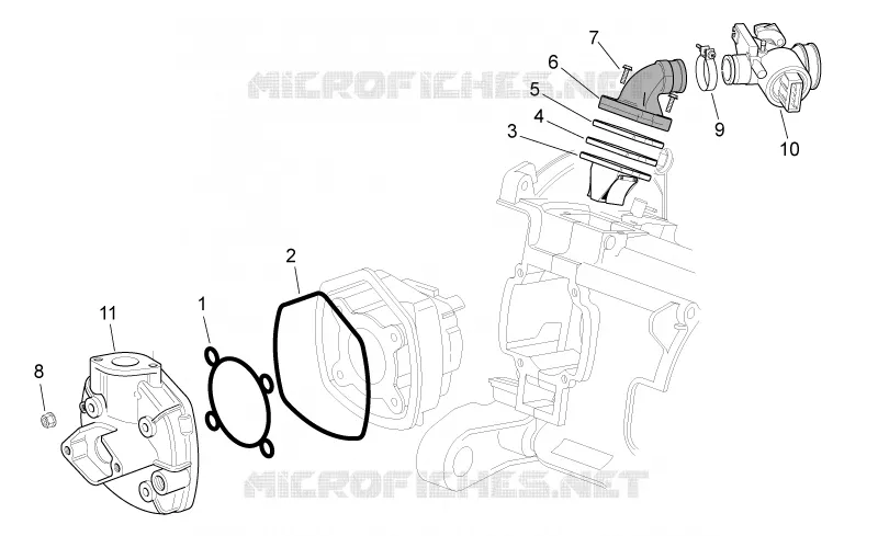 Cylinder head/Throttle body
