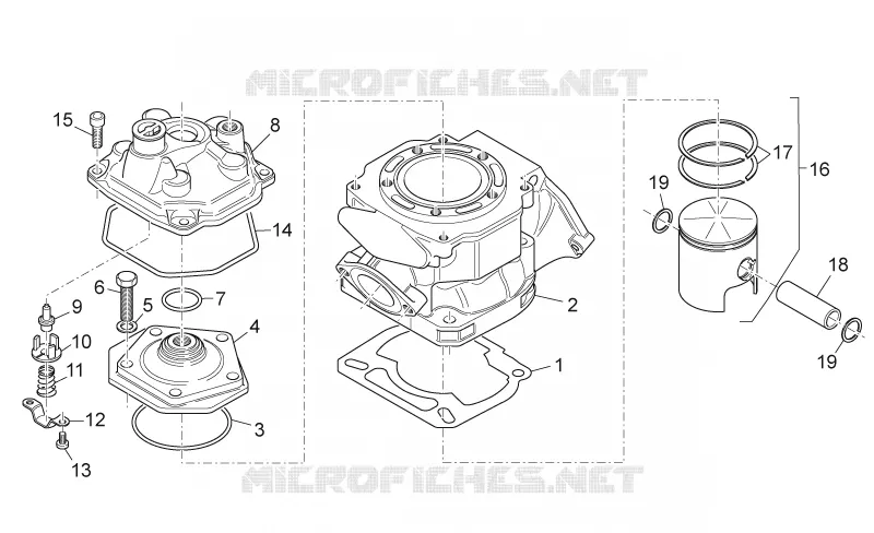 Cylinder - Head - Piston