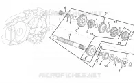 Gearbox driven shaft I