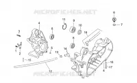 Central crank-case set
