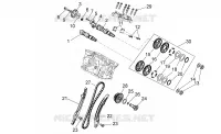 Rear cylinder timing system