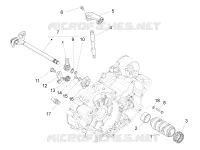 Gear box / Selector / Shift cam