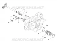 Gear box / Selector / Shift cam