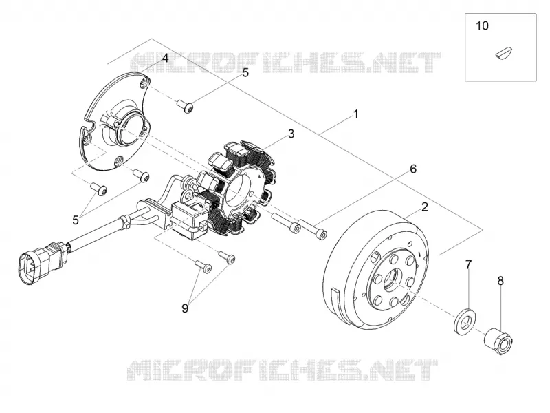 Cdi magneto assy / Ignition unit