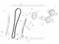 Rear cylinder timing system