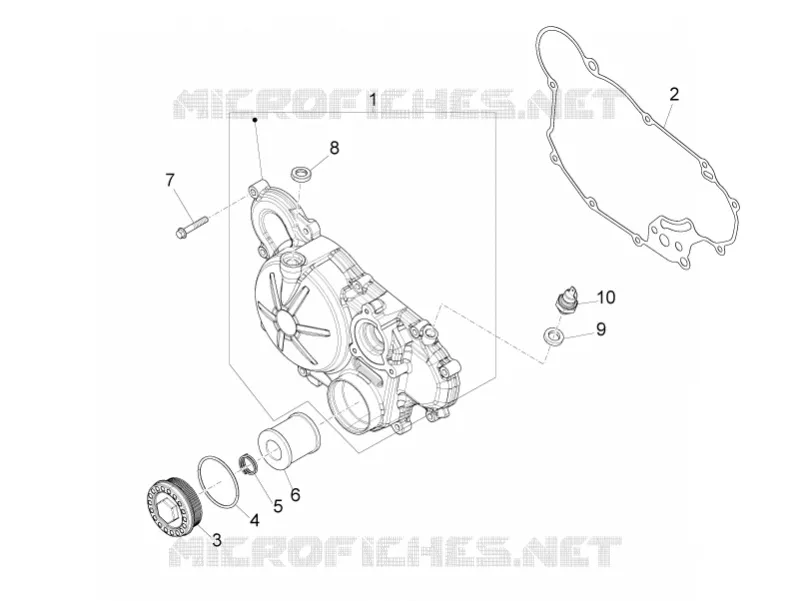 Clutch cover