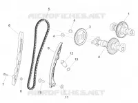 Rear cylinder timing system