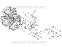 MOTOR - PEDAL DE MUDANÇAS - PINHÃO
