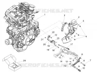 MOTOR - PEDAL DE MUDANÇAS - PINHÃO
