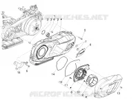 Crankcase cover - Crankcase cooling