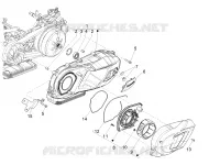 Crankcase cover - Crankcase cooling