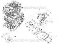 MOTOR - PEDAL DE MUDANÇAS - PINHÃO
