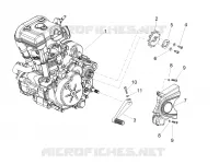 MOTOR - PEDAL DE MUDANÇAS - PINHÃO