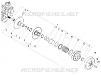 Driven pulley