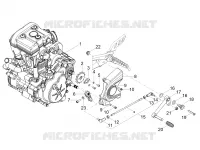 MOTOR - PEDAL DE MUDANÇAS - PINHÃO