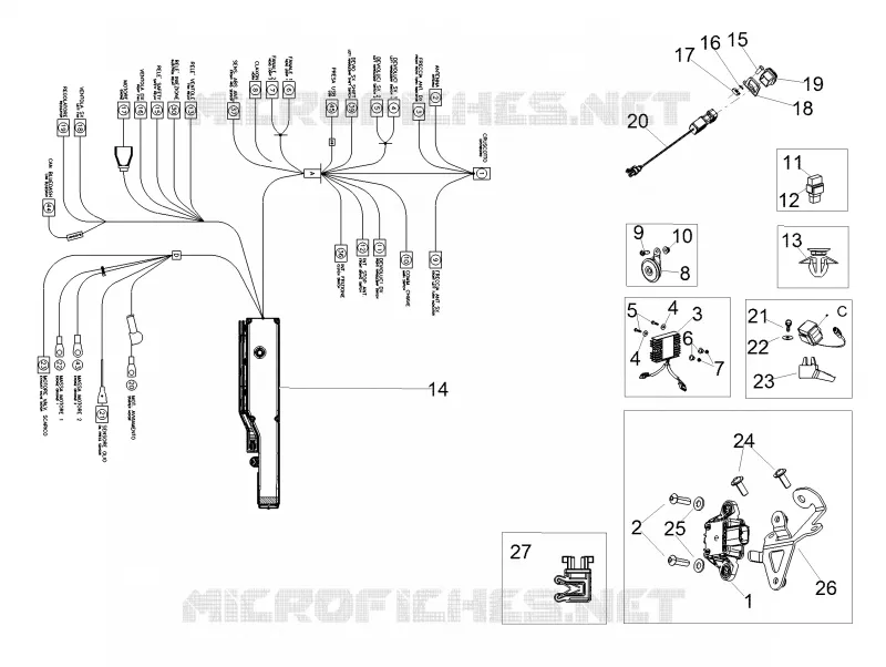 Front electrical system