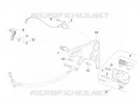 Rear brake caliper
