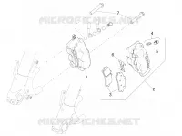 Front brake caliper