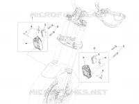 Front brake caliper