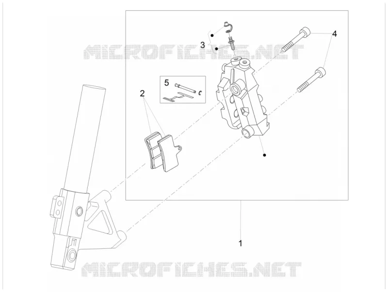 Front brake caliper