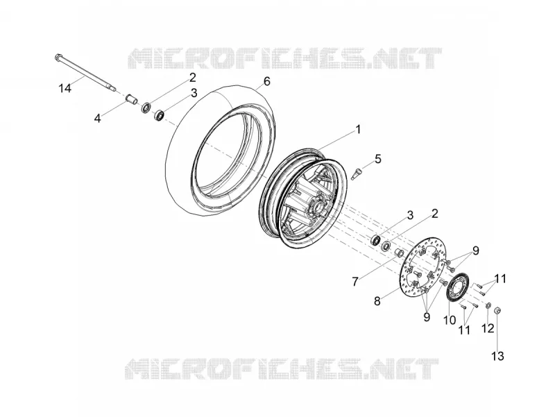 Front wheel
