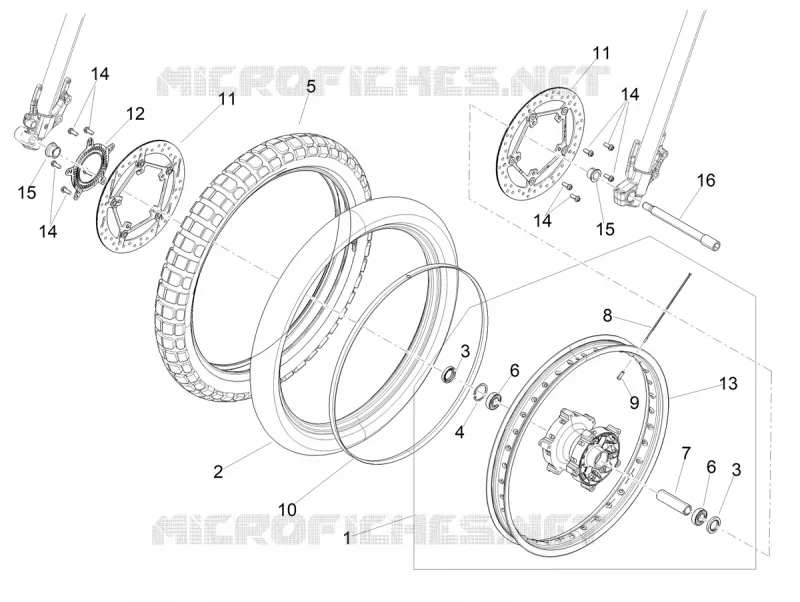 Front wheel