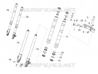 Front fork Ming Xing